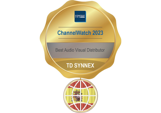 Foto TD SYNNEX elegido Mayorista Europeo del año en los premios CONTEXT ChannelWatch 2023.
